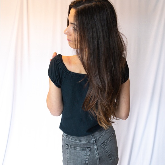 Madewell off the shoulder top - Picture 6 of 6